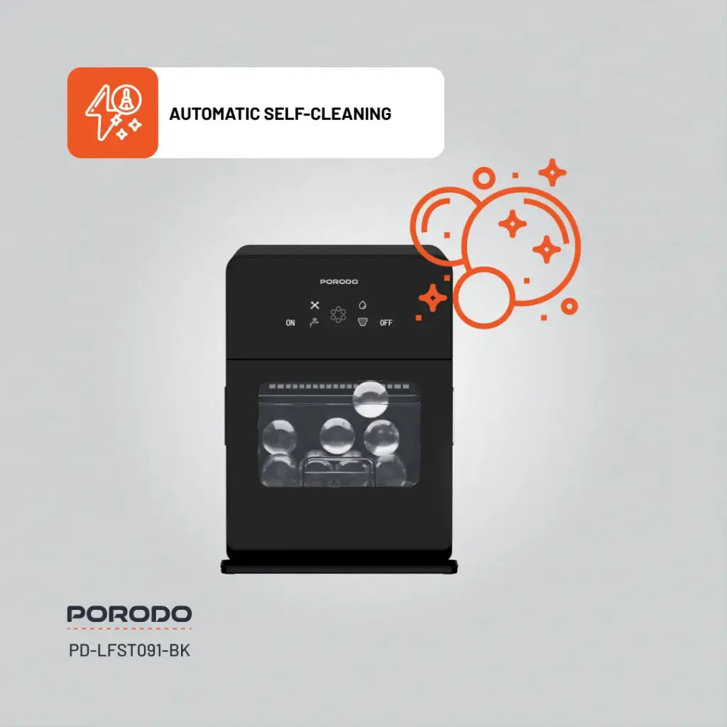 صانعة كور الثلج Porodo Sphere-Shaped Instant Ice Maker – PD-LFST058-BK