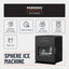 صانعة كور الثلج Porodo Sphere-Shaped Instant Ice Maker – PD-LFST058-BK