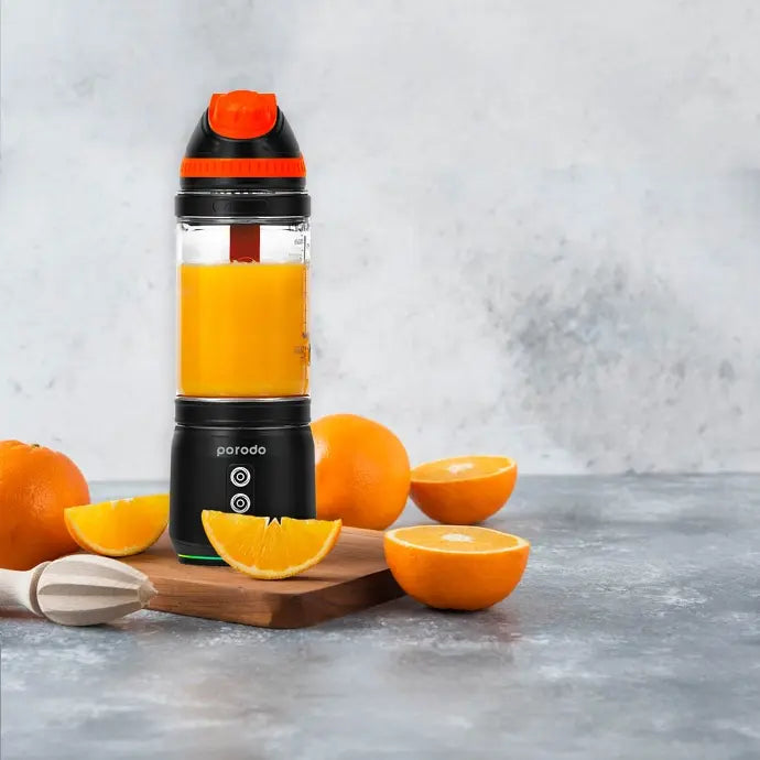 خلاط محمول مزدوج يدور في اتجاه عقارب الساعة وعكسه من Porodo