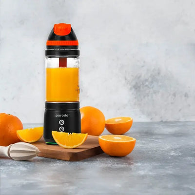 خلاط محمول مزدوج يدور في اتجاه عقارب الساعة وعكسه من Porodo