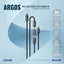 باورولوجي Argos كابلات USB-C مزدوجة مع موصل - رمادي