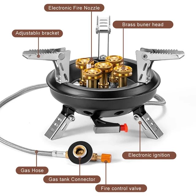 16000W Portable Outdoor Camping Gas Stove