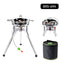 Windproof Portable Folding Gas Stove with Extendable Legs