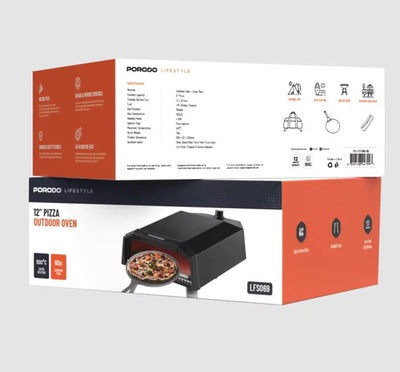 porodoمن C500 فرن بيتزا خارجي بدرجة حرارة تصل إلى