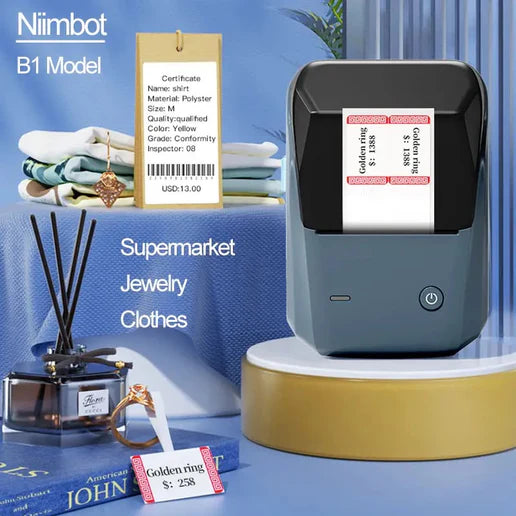 أسرع طابعة حرارية لطباعة الملصقات Niimbot B1