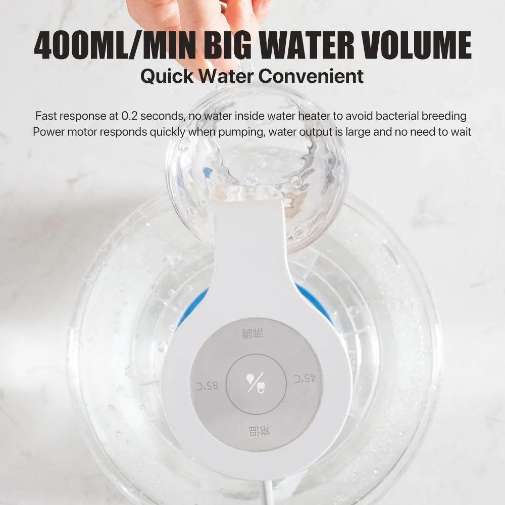 غلاية ماء الساخن والبارد بمضخة مياه تعمل باللمس الأوتوماتيكي