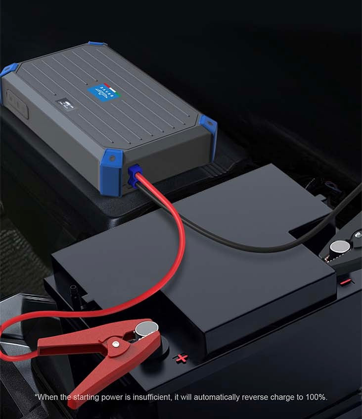 جامب استارتر لتشغيل بطارية يستخدم في حالات الطوارئ من Brave