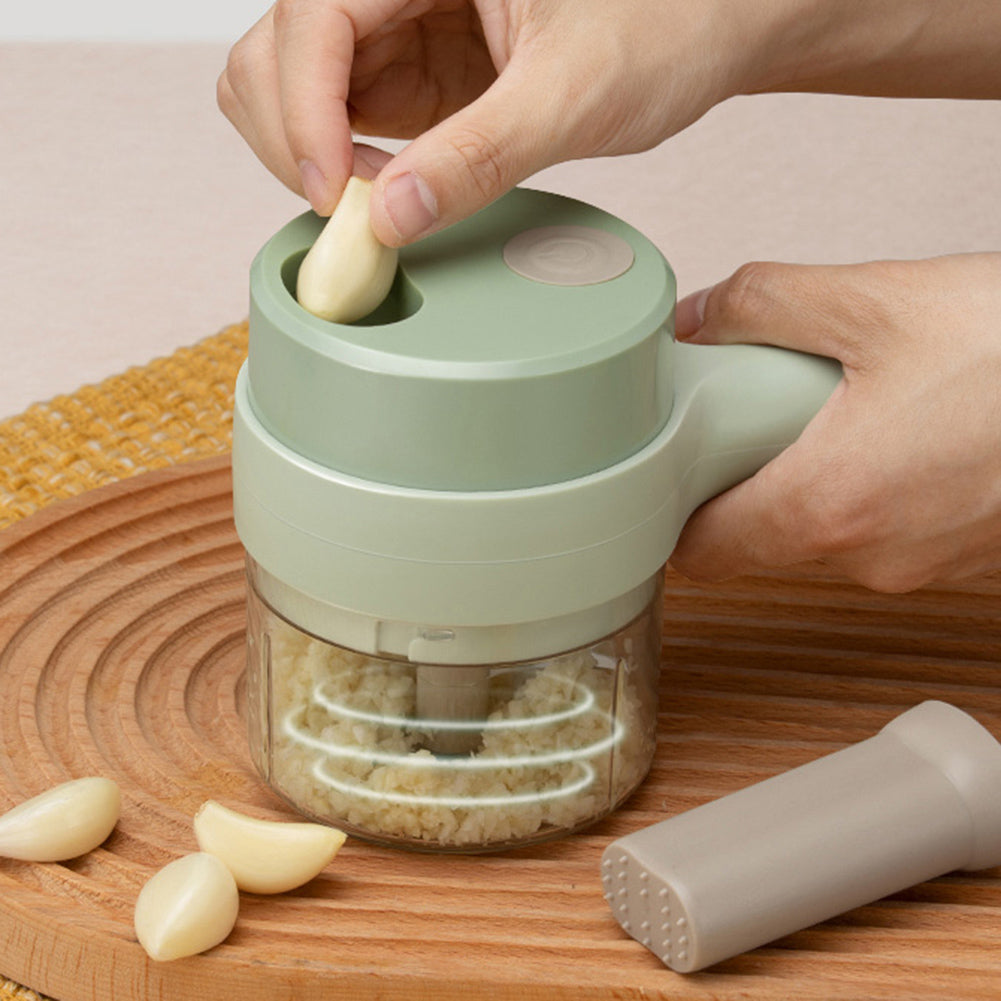 2 in 1 cordless electric food chopper and chopper