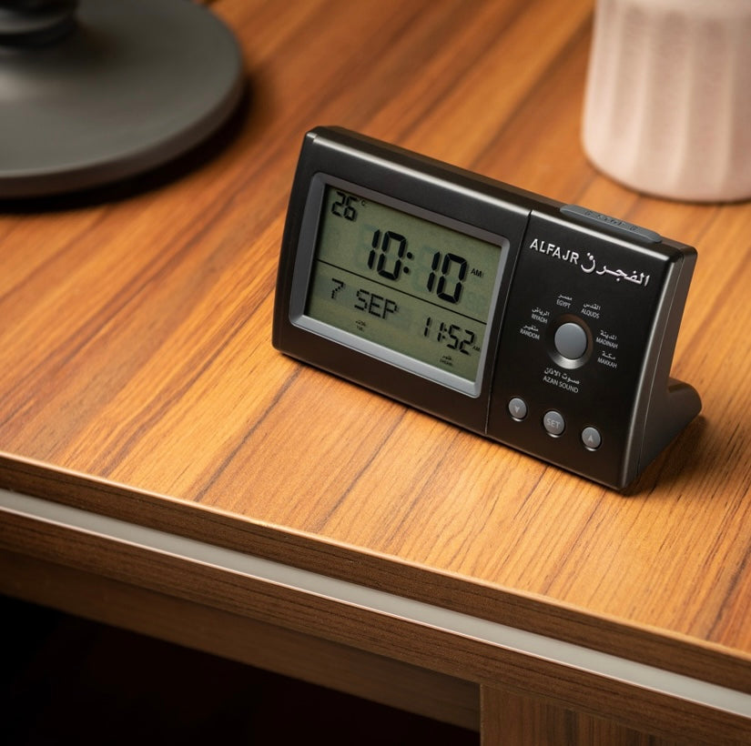 The electronic call to prayer clock developed by Al-Fajr