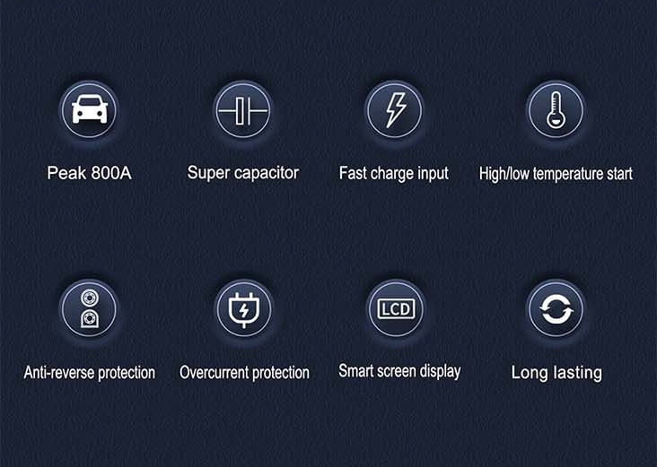 جامب استارتر لتشغيل بطارية يستخدم في حالات الطوارئ من Brave