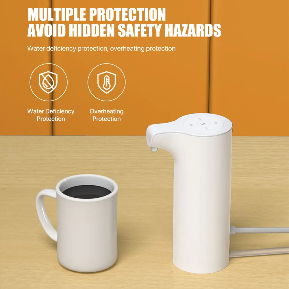 غلاية ماء الساخن والبارد بمضخة مياه تعمل باللمس الأوتوماتيكي