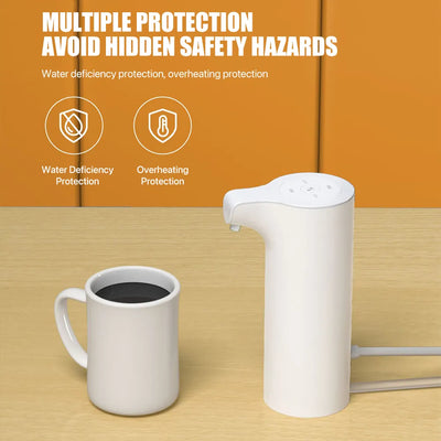 غلاية ماء الساخن والبارد بمضخة مياه تعمل باللمس الأوتوماتيكي